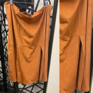 Eloquii Rust Pencil Skirt